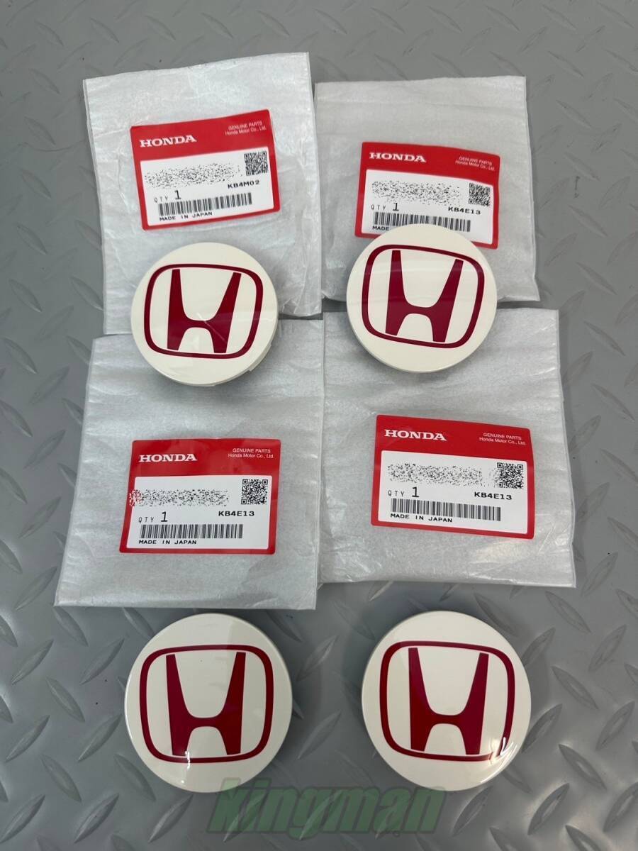 ホンダ 純正 新品 シビックタイプR FD2 シビック ユーロ FN2 インテグラ DC5 タイプR ホイール センターキャップ 4個セット拍卖