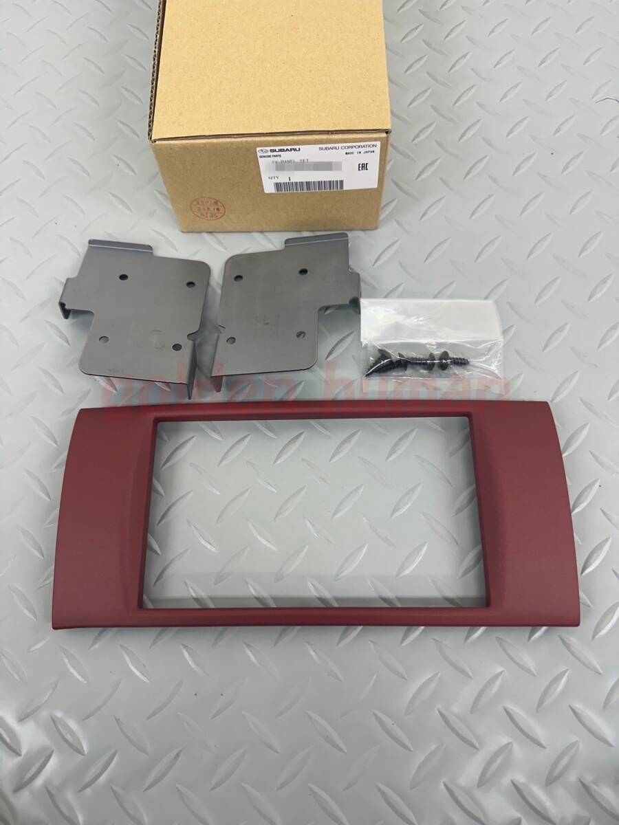 スバル 純正 新品  R1 AVパネル セット 社外デッキ ヘッドユニット交換拍卖