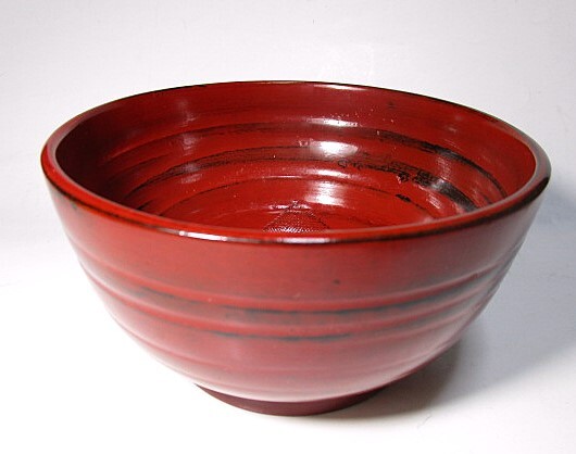 レア美品★お椀 大 根来塗 布着せ ロクロ目 天然木 木製 漆塗 漆器 ろくろ目 汁椀 丼椀 粥椀 雑煮椀 椀 吸物椀 多用椀 1客b★追加アリ拍卖