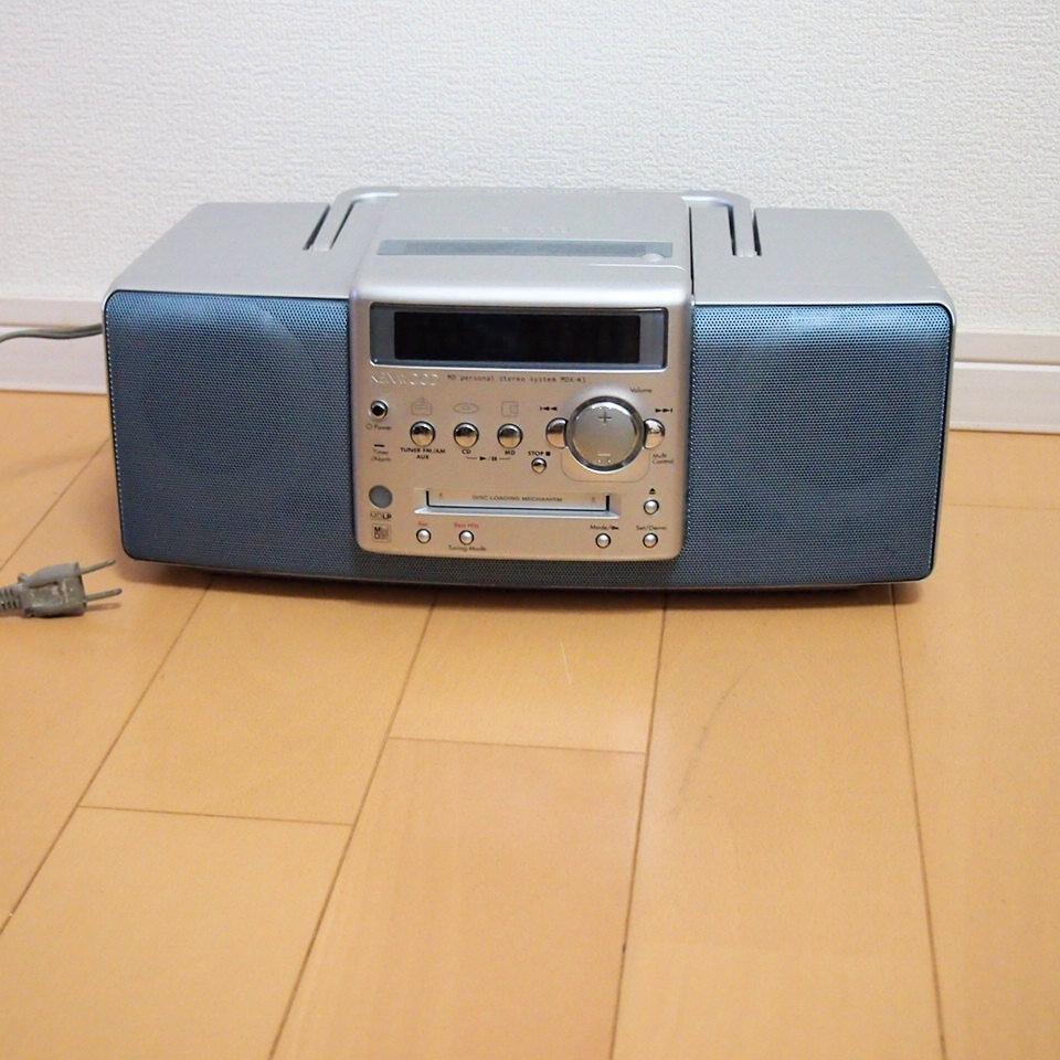 ジャンク品 ケンウッド KENWOOD MDX-K1 CD MD ラジカセ拍卖