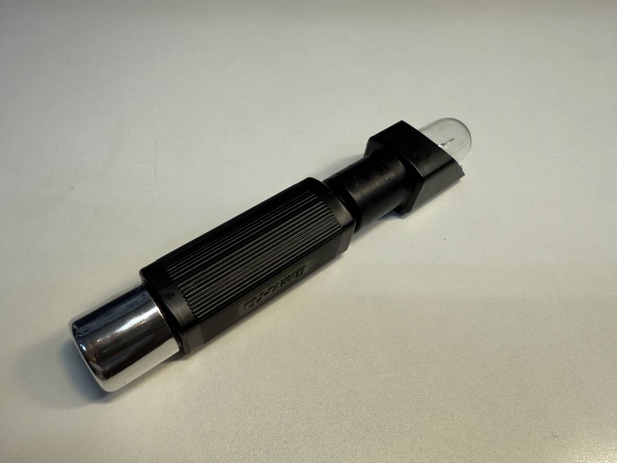 電位治療器に付いていた検電用通電テスターです。コスモヘルスドクタートロン拍卖