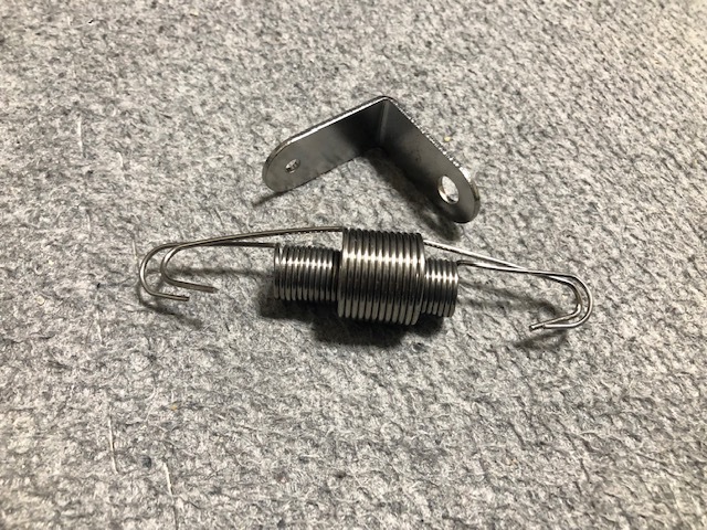 クロームスロットルリターンスプリングキット インパラ ベルエア カプリス SBC 350 シボレー エーデルブロック拍卖