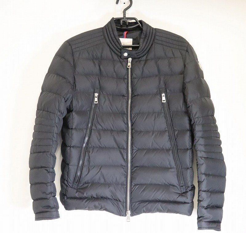 ☆ 【中古】 MONCLER モンクレール AMIOT エミオット ダウンジャケット サイズ5 ブラック拍卖