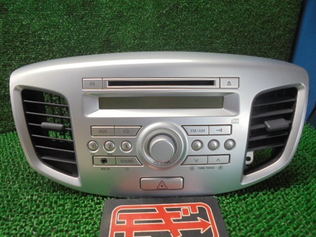 8EG5632BJ4 ) スズキ ワゴンR FX MH34S 純正CDオーディオデッキ 39101-72M00-ZML拍卖