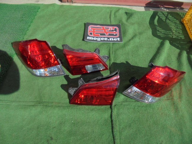 8EN4713CE2-5 ) スバル レガシィ BR9 A型 純正テールライト左右+フィニッシャーランプセット コイト220-20067/132-20072/236-20073拍卖