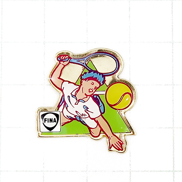 DKG★ PINS ピンズ ピンバッチ ピンバッジ ピンバッヂ フランス P1102 FINA テニス テニスボール サーブ スマッシュ TENNIS拍卖