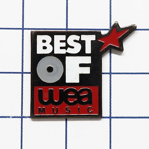 DKG★ PINS ピンズ ピンバッチ ピンバッジ ピンバッヂ P2525 BEST OF wea music ベスト・オブ・ウィー・ミュージック拍卖