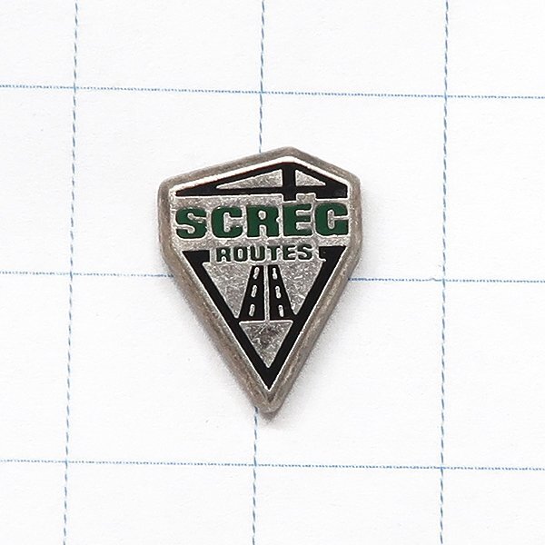 DKG★ PINS ピンズ ピンバッチ ピンバッジ ピンバッヂ P2197 SCREG ROUTES 道路 建設会社 フランス 道路建設会社拍卖