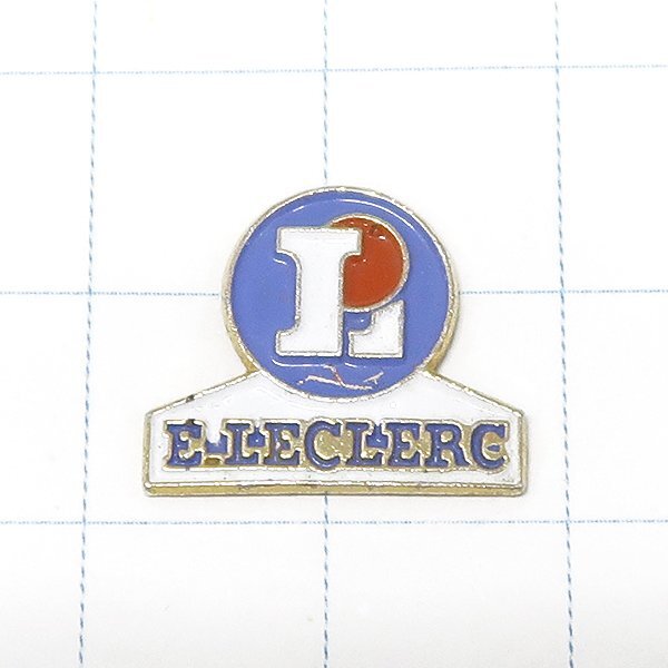 DKG★PINS ピンズ ピンバッチ ピンバッジ ピンバッヂ フランス P1717 E LECLERC E・ルクレール スーパー ルクレール拍卖