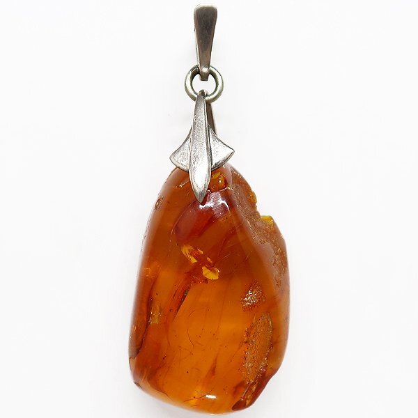 DKG★送料無料 BNS93★ 天然 こはく 琥珀 アンバー ペンダント ネックレス 大振り 琥珀ペンダント 琥珀ネックレス拍卖