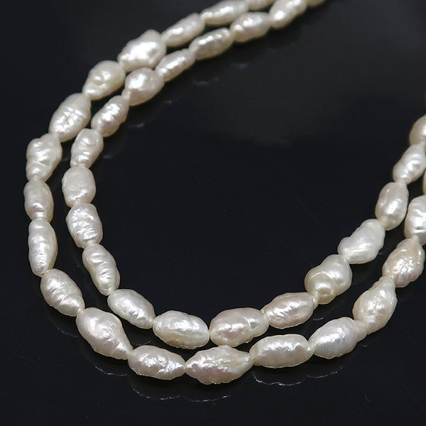DKG★送料無料 PNC33★ 真珠 ケシパール ロング ネックレス パール 真珠連 約204cm パールロングネックレス ケシパールロングネックレス拍卖