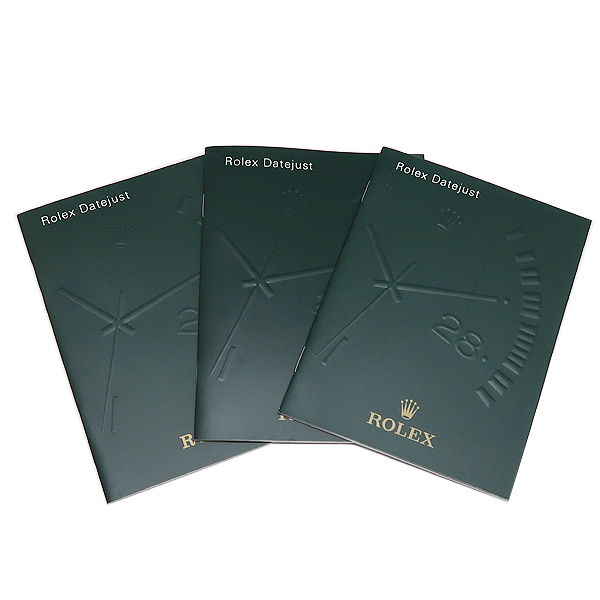 DKG★送料無料 BRC16★美品 ROLEX ロレックス デイトジャスト 純正 取扱説明書 2002年 2003年 2004年 計 3冊 取説 取り扱い説明書 付属品拍卖
