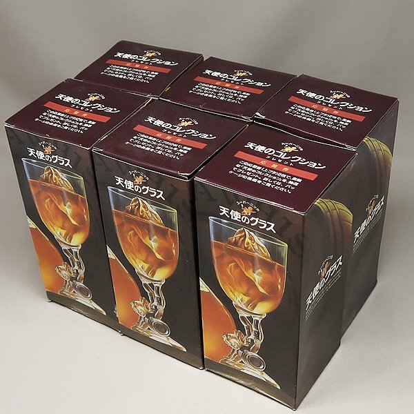 DKG★送料無料★ 未使用 NIKKA スーパーニッカ 天使のコレクション 天使のグラス 6個 未使用品 ニッカ 非売品グラス エンジェル グラス拍卖