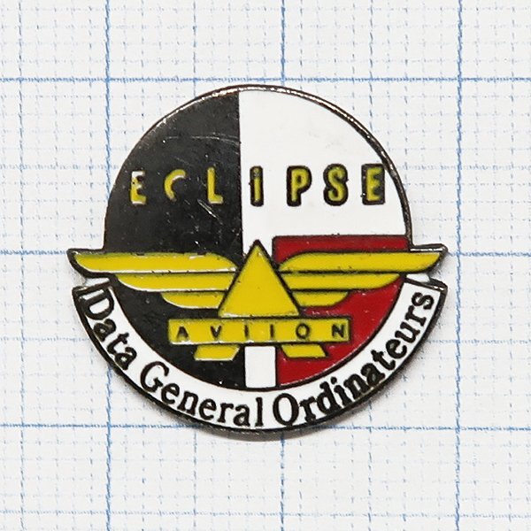 DKG P3173★ PINS ピンズ ピンバッチ ピンバッジ ピンバッヂ ECLIPSE イクリプス エクリプス AVIION 飛行機 データゼネラル拍卖