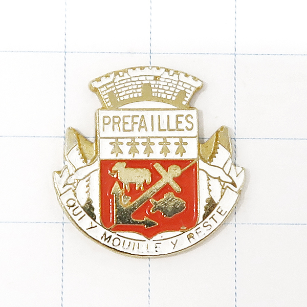 DKG★ PINS ピンズ ピンバッチ ピンバッジ ピンバッヂ フランス P1533 PREFAILLES プレファイユ コミューン拍卖