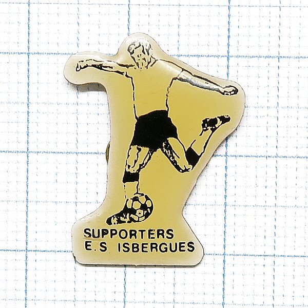 DKG P3026★ PINS ピンズ ピンバッチ ピンバッジ ピンバッヂ SUPPORTERS E.S ISBERGUES イスベルグ サポーター サッカー クラブ シュート拍卖