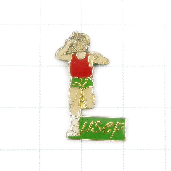 DKG★PINS ピンズ ピンバッチ ピンバッジ ピンバッヂ フランス P1181 usep マラソン ランナー マラソンランナー 初等教育スポーツ連盟拍卖