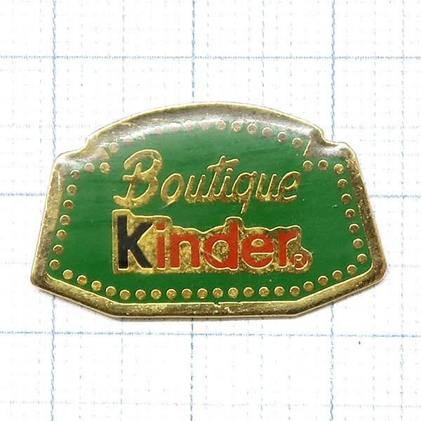 DKG P3292★ PINS ピンズ ピンバッチ ピンバッジ ピンバッヂ Boutique Kinder ブティック キンダー 服 キンダーチョコレート拍卖