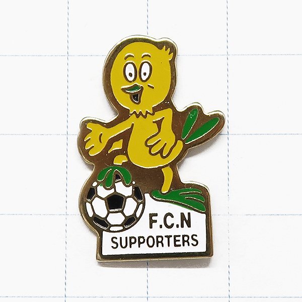 DKG★ PINS ピンズ ピンバッチ ピンバッジ ピンバッヂ P1911 F.C.N SUPPORTERS FC ナント FCナント サポーターズ ひよこ拍卖
