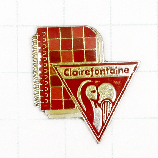★DKG★ PINS ピンズ ピンバッチ ピンバッジ ピンバッヂ P680 Clairefontaine クレールフォンテーヌ ノート拍卖