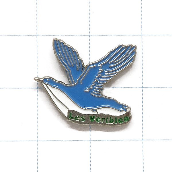 DKG★ PINS ピンズ ピンバッチ ピンバッジ ピンバッヂ P1936 Les Vertbleu ザ・ブルーグリーン 鳥 青い鳥拍卖