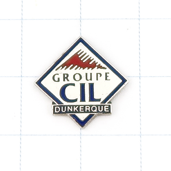DKG★ PINS ピンズ ピンバッチ ピンバッジ ピンバッヂ フランス P1572 GROUPE CIL DUNKERQUE グループ ダンケルク拍卖