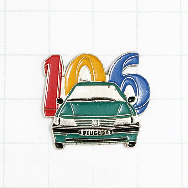 ★DKG★ PINS ピンズ フランス 雑貨 ピンバッチ ピンバッジ ピンバッヂ P643 PEUGEOT 106 Peugeot プジョー・106 自動車 車 カー PEUGEOT拍卖