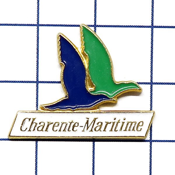 DKG★ PINS ピンズ ピンバッチ ピンバッジ ピンバッヂ P2752 Charente Maritime シャラント=マリティーム県 鳥拍卖