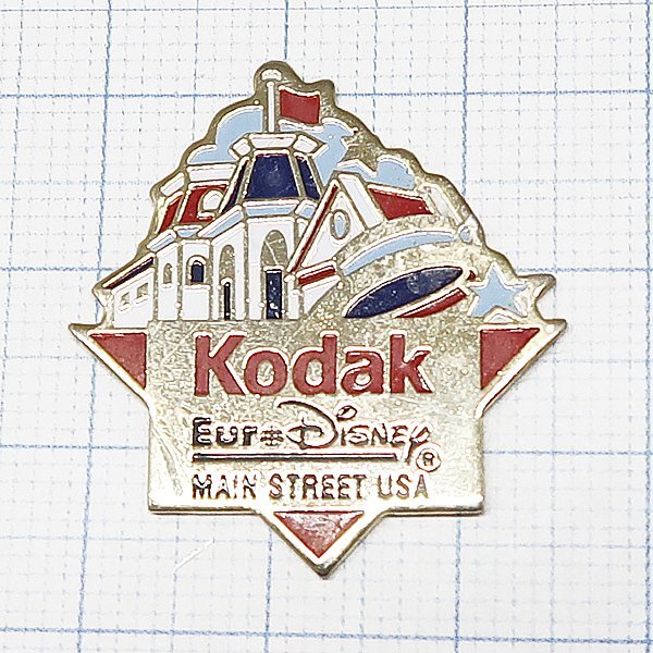 DKG P3061★ PINS ピンズ ピンバッチ ピンバッジ ピンバッヂ Kodak コダック Euro Disney ユーロ ディズニー ディズニーランド パリ拍卖