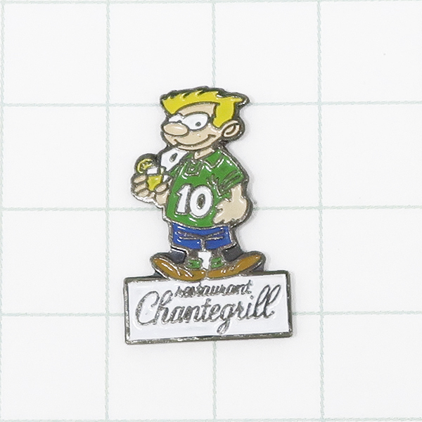 ★DKG★ PINS ピンズ フランス 雑貨 小物 ピン ピンバッチ ピンバッジ ピンバッヂ フランスピンズ P64 Chantegrill レストラン拍卖