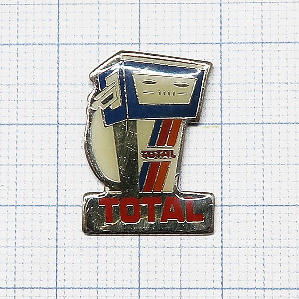 DKG P3394★ PINS ピンズ ピンバッチ ピンバッジ ピンバッヂ TOTAL トタル 石油 ガソリン 石油会社 ガソリンスタンド拍卖