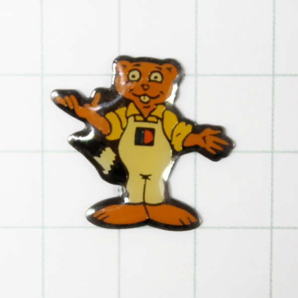 ★DKG★ PINS ピンズ フランス 雑貨 小物 ピン ピンバッチ ピンバッジ ピンバッヂ フランスピンズ P22 リス? ビーバー?拍卖