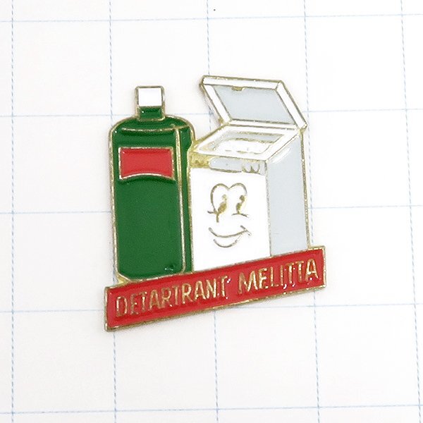 DKG★PINS ピンズ ピンバッチ ピンバッジ ピンバッヂ フランス P1716 DETARIRANT MELITTA 洗濯機 洗剤 メリタ拍卖