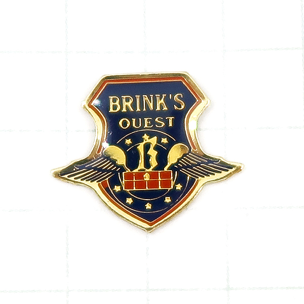 DKG★ PINS ピンズ ピンバッチ ピンバッジ ピンバッヂ フランス P1427 BRINK'S QUEST ブリンクス クエスト 警備 警備会社 警備運送拍卖