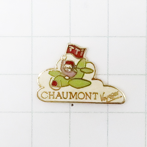 ★DKG★ PINS ピンズ フランス 雑貨 小物 ピン ピンバッチ ピンバッジ ピンバッヂ フランスピンズ P131 CHAUMONT ショーモン 飛行機拍卖