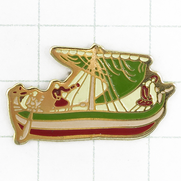 DKG★PINS ピンズ フランス 雑貨 ピンバッチ ピンバッジ ピンバッヂ P298 船 TAPISSERIE DE BAYEUX シップ拍卖