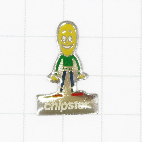 ★DKG★ PINS ピンズ フランス 雑貨 ピン ピンバッチ ピンバッジ ピンバッヂ P213 chipster チップスター ポテトチップス キャラクター拍卖