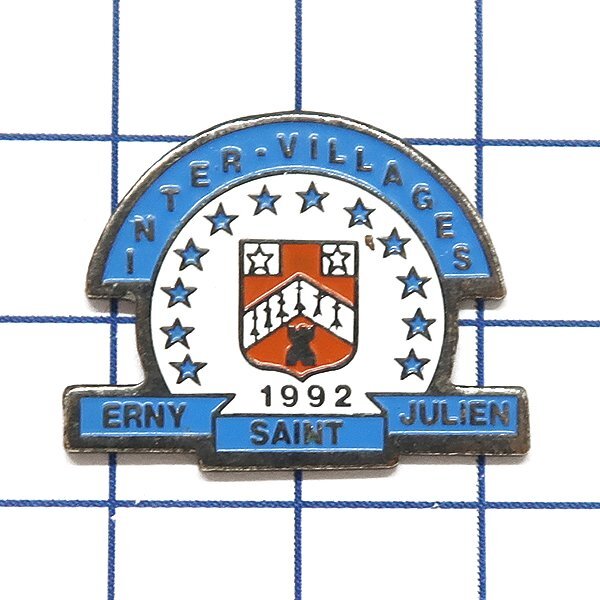 DKG★ PINS ピンズ ピンバッチ ピンバッジ ピンバッヂ P2397 INTER VILLAGES ERNY SAINT JULIEN インターヴィレッジ サンジュリアン拍卖
