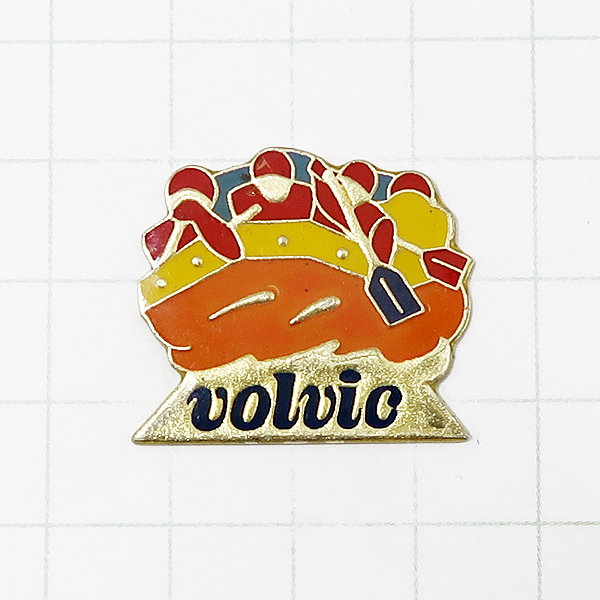 DKG★ PINS ピンズ フランス ピンバッチ ピンバッジ ピンバッヂ P985 volvic ボルヴィック マリンスポーツ カヌー 船 ミネラルウォーター拍卖