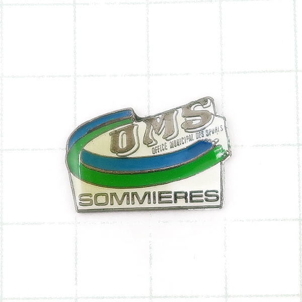 DKG★ PINS ピンズ ピンバッチ ピンバッジ ピンバッヂ フランス P1279 OMS OFFICE MUNICIPAL DES SPORTS SOMMIERES ソミエール スポーツ拍卖