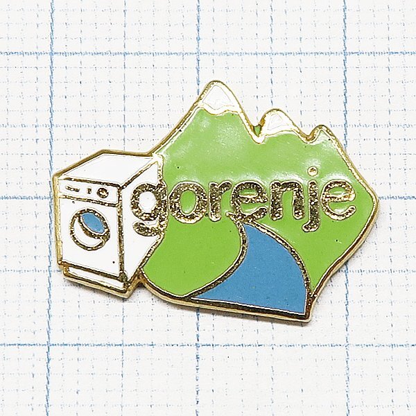 DKG P3427★ PINS ピンズ ピンバッチ ピンバッジ ピンバッヂ gorenje ゴレニア 家電 ゴレニェ 家電メーカー ゴレンジェ 洗濯機拍卖