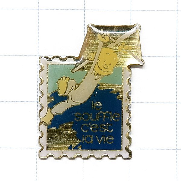 DKG★ PINS ピンズ ピンバッチ ピンバッジ ピンバッヂ P2181 le souffle c'est la vie 凧につかまる子供拍卖