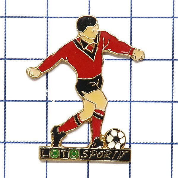 DKG★ PINS ピンズ ピンバッチ ピンバッジ ピンバッヂ P2486 LOTO SPORT ロト スポーツ ロット サッカー SPORTV拍卖