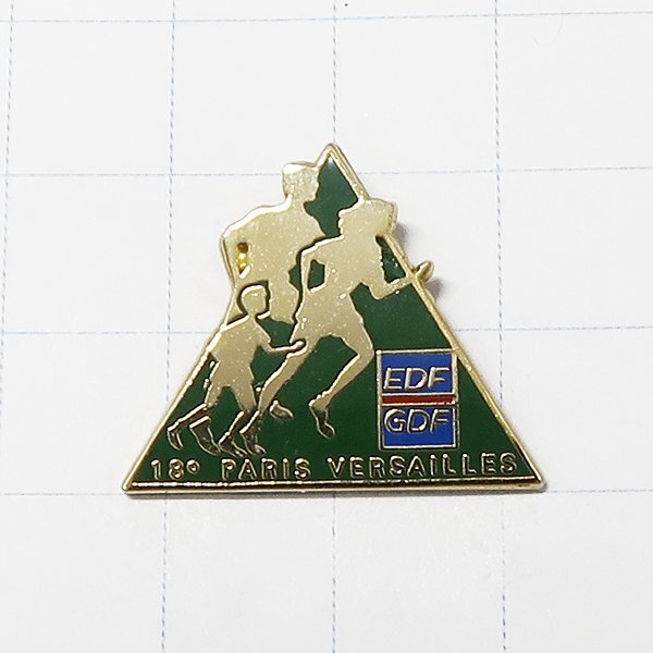 DKG★ PINS ピンズ ピンバッチ ピンバッジ ピンバッヂ P1896 EDF GDF 18 PARIS VERSAILLES ベルサイユ マラソン拍卖