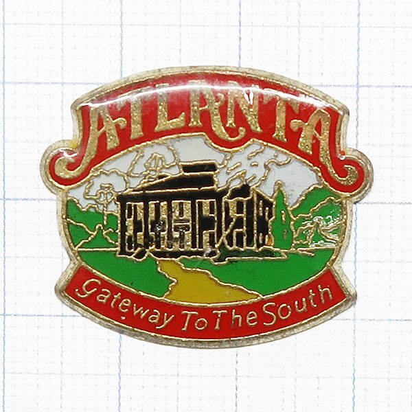 DKG P3374★ PINS ピンズ ピンバッチ ピンバッジ ピンバッヂ ATLANTA Gateway to the South アトランタ 南への玄関口拍卖