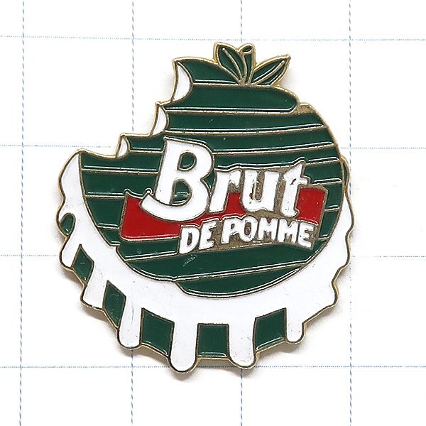 DKG★ PINS ピンズ ピンバッチ ピンバッジ ピンバッヂ P2147 Brut DE POMME 生 リンゴ 新鮮 りんご 林檎拍卖