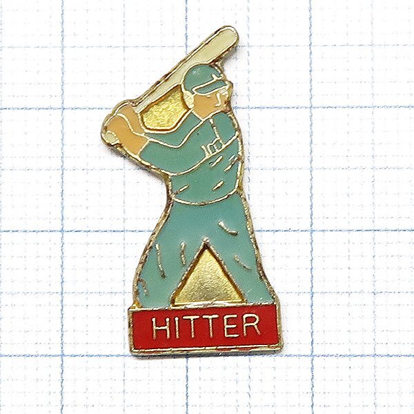 DKG P2981★ PINS ピンズ ピンバッチ ピンバッジ ピンバッヂ 野球 打者 ベースボール HITTER ヒッター 野球選手 バッター拍卖
