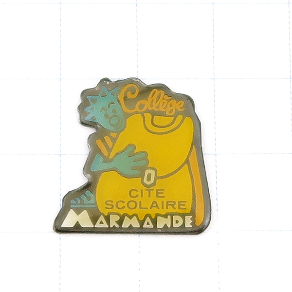 DKG★ PINS ピンズ ピンバッチ ピンバッジ ピンバッヂ フランス P1588 College MARMANDE CITE SCOLAIRE マルマンド 大学 リュック拍卖