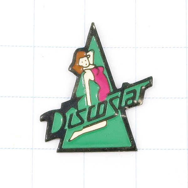 DKG★ PINS ピンズ ピンバッチ ピンバッジ ピンバッヂ フランス P1560 DISCOSTAR ディスコスター Discostar 女性 女の子拍卖