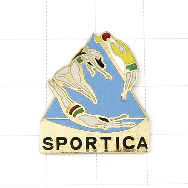 DKG★ PINS ピンズ ピンバッチ ピンバッジ ピンバッヂ フランス P1526 SPORTICA スポルチカ スポーツ 新体操 水泳拍卖